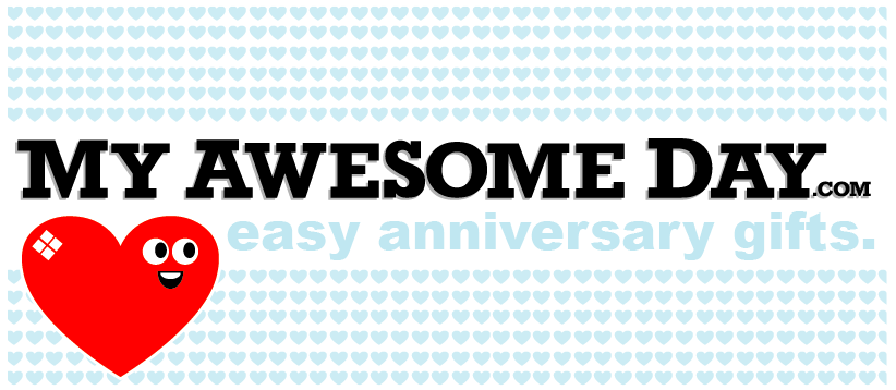 MyAwesomeDay: Easy Anniversary Gifts! Title Header